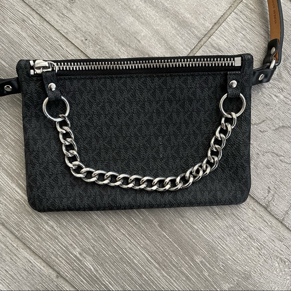 Michael Kors Black Belt Bag - Picture 2 of 8